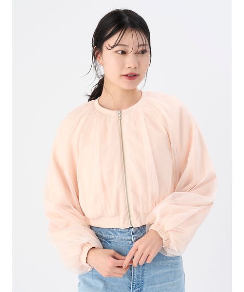 今期美品セルフォード チュールシアーブルゾン チュールシアーブルゾン(507899695)｜阪急百貨店公式通販サイト