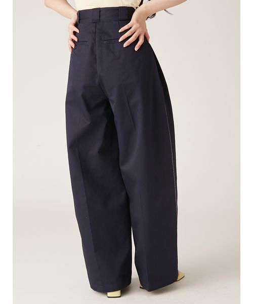 LILY BROWN Dickies】タックバギーパンツ(507900096)｜阪急