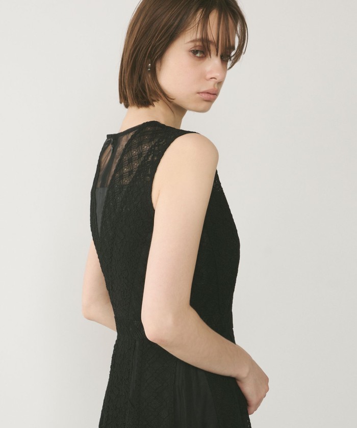 GRACE CONTINENTALグレースコンチネンタルパッチワークレースドレス レースパッチワークドレス / GRACE CONTINENTAL | GRACE