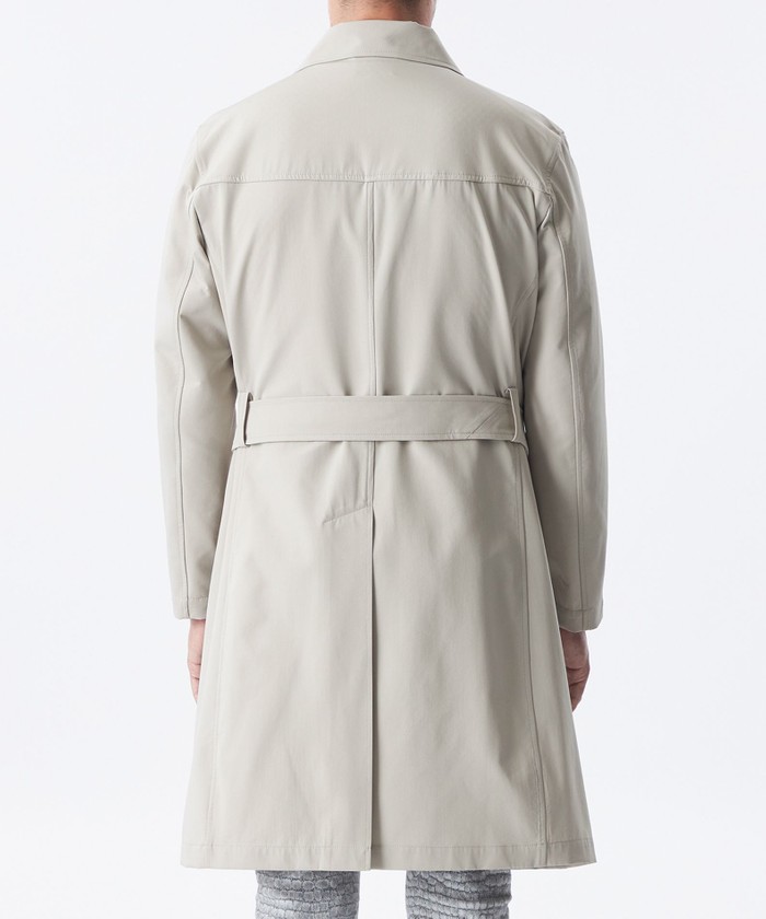 ポリエステルアシンメトリーコート(507848904)｜HANKYU MEN'S