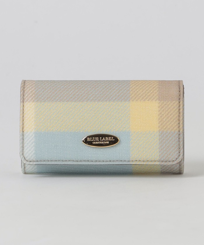 クレストブリッジチェックPVCキーケース(507773268)｜阪急百貨店公式