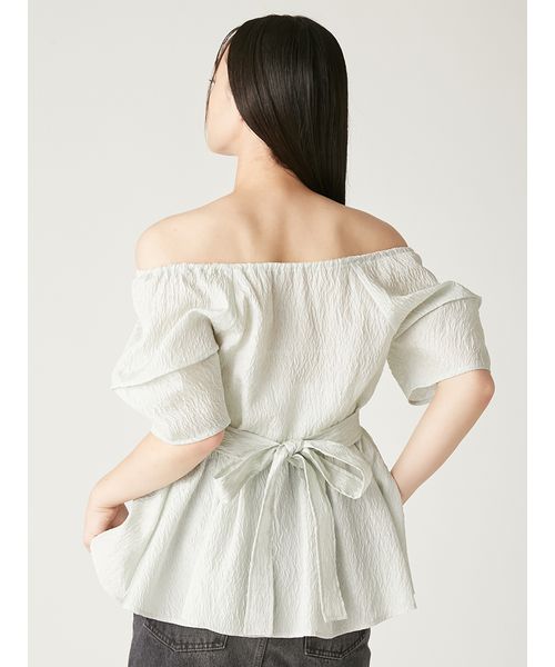 2way ペプラムパフチュニック 2wayペプラムパフチュニック｜フレイアイディーの通販｜&mall