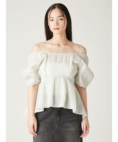 2way ペプラムパフチュニック 2wayペプラムパフチュニック(507937741)｜阪急百貨店公式通販