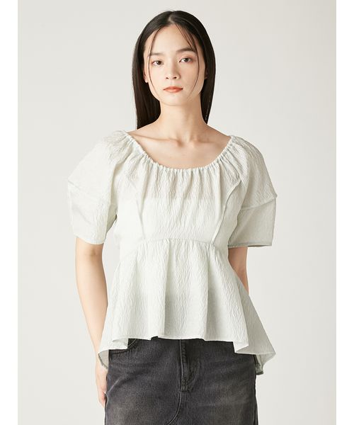 2way ペプラムパフチュニック 2wayペプラムパフチュニック(507937741)｜阪急百貨店公式通販