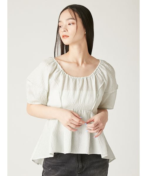 2way ペプラムパフチュニック 2wayペプラムパフチュニック(チュニック)｜トップス｜FRAY I.D