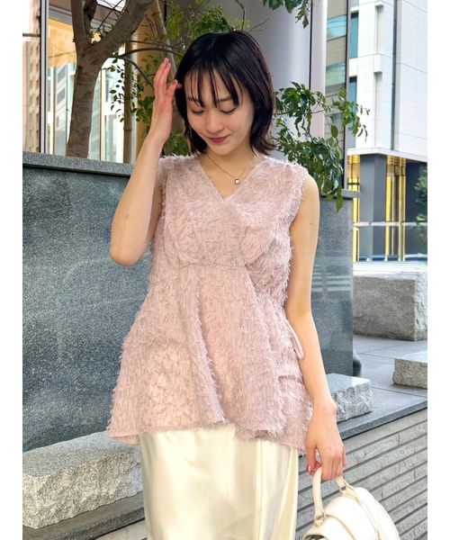 ペプラムフリンジトップス(507937748)｜阪急百貨店公式通販