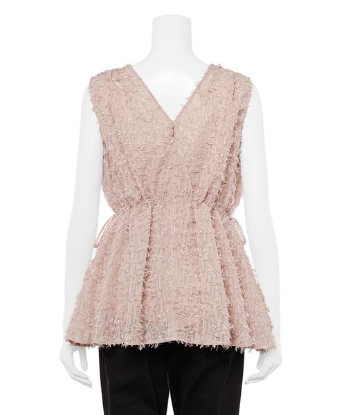 新品タグ付き ペプラムフリンジトップス ペプラムフリンジトップス(507937748)｜阪急百貨店公式通販