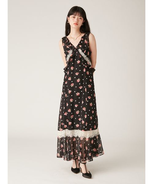 【LILY BROWN × ANNA SUI】バリエ柄ワンピース LILY BROWN｜【LILY BROWN × ANNA SUI】バリエ柄ワンピース