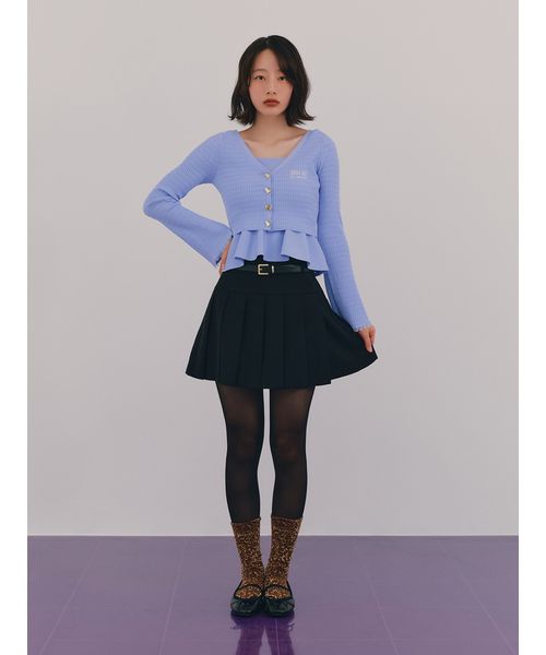 ★新品【LILY BROWN × ANNA SUI】ペプラムトップス WEB限定カラー】【LILY BROWN × ANNA SUI】ペプラムトップ