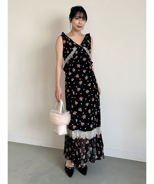 LILY BROWN × ANNA SUI】バリエ柄ワンピース(507952910)｜阪急