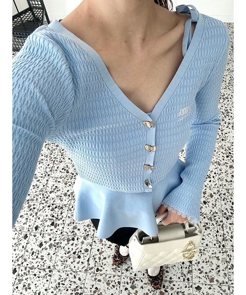 WEB限定カラー】【LILY BROWN × ANNA SUI】ペプラムトップ