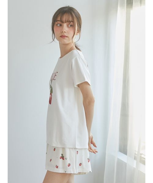 いちごワンポイントTシャツ(507956967)｜阪急百貨店公式通販
