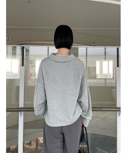 ショート丈ラガースウェットトップス(507913623)｜阪急百貨店