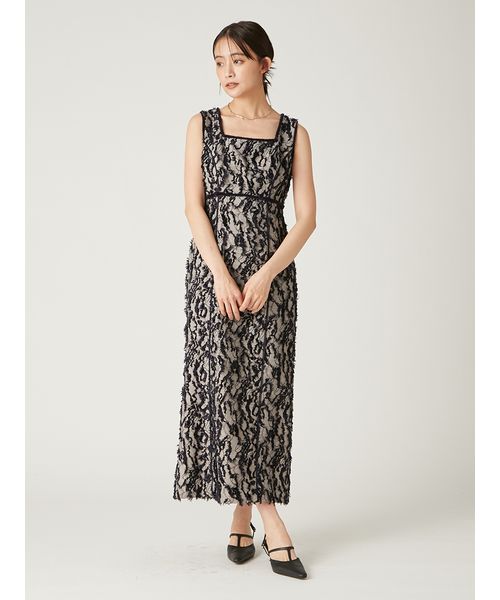 E9688◾️フォクシー　シルクカットワークレース　スクエアネックワンピース すべての商品 – ページ – FOXEY 公式オンラインブティック