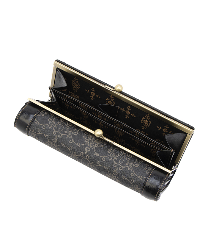 国内配送★ANNA SUI★リーブル 口金長財布 ダマスクローズ柄 リーブル 口金長財布(507933617)｜阪急百貨店公式通販サイト