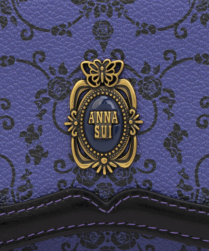 【ANNA SUI】リーブル 内Lファスナー二つ折り財布 ANNA SUI 財布 リーブル 内Lファスナー二つ折り財布 レディース