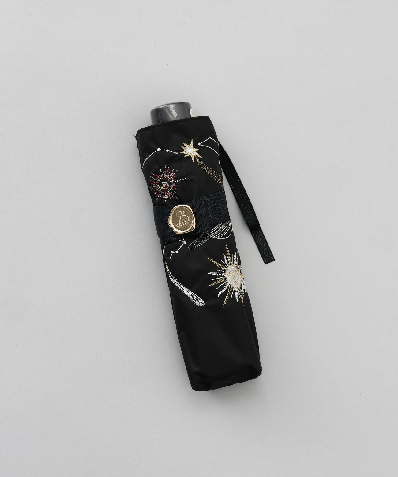 刺しゅう晴雨兼用パラソル（折りたたみ傘）(507978873)｜阪急