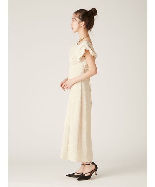 2wayカットジャガードワンピース LILY BROWN｜2wayカットジャガードワンピース | Rakuten Fashion