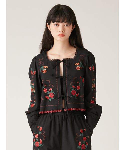 フランシュリッペ リボンジャケット 楽天市場】【美品】 フランシュリッペ franche lippee 裾レース