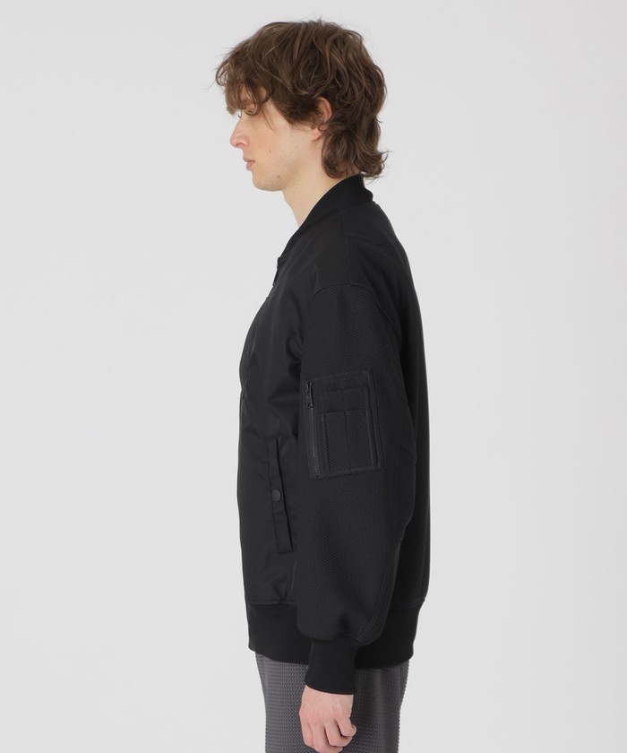 【美品】ブラックレーベルクレストブリッジ ブルゾン ジャケット MA-1 M 163 新品 ブラックレーベル クレストブリッジ レザージャケット