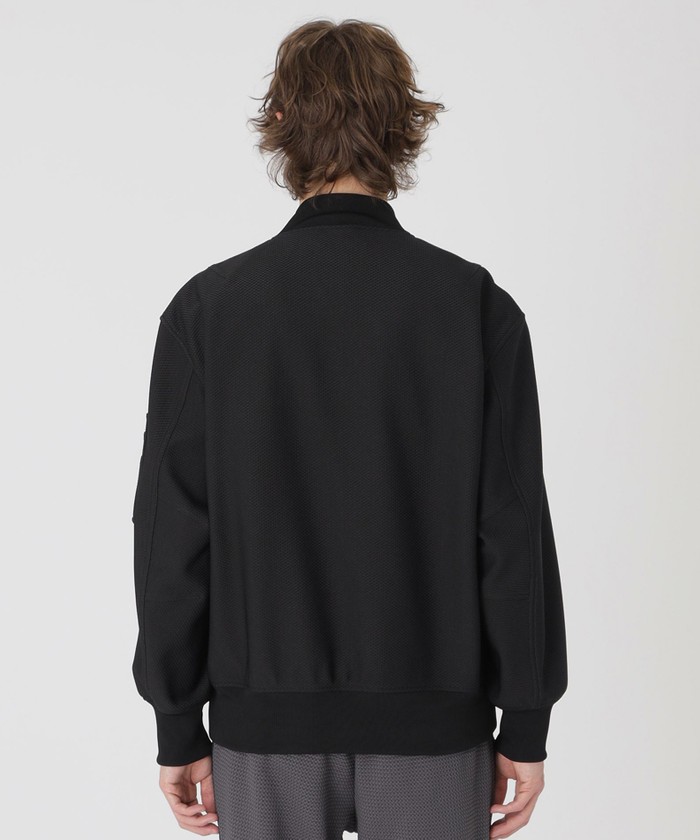 【BLACK lab.】LIMONTAナイロンハイブリッドMA-1ジャケット BLACK lab.】LIMONTAナイロンハイブリッドMA－1ジャケット(507952824