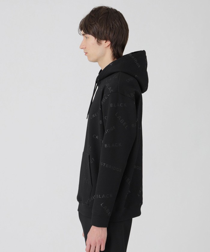 【BLACK lab.】エンボスロゴハニカムフーディー BLACK lab.】エンボスロゴハニカムフーディー(507893295)｜HANKYU