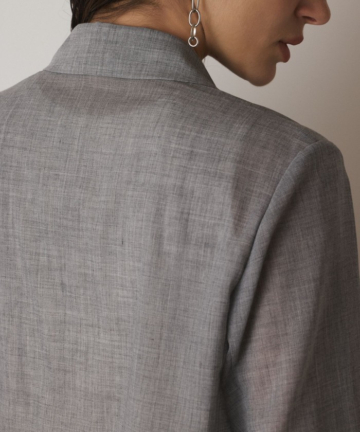 シアーテーラードジャケット(508008870)｜阪急百貨店公式通販サイト