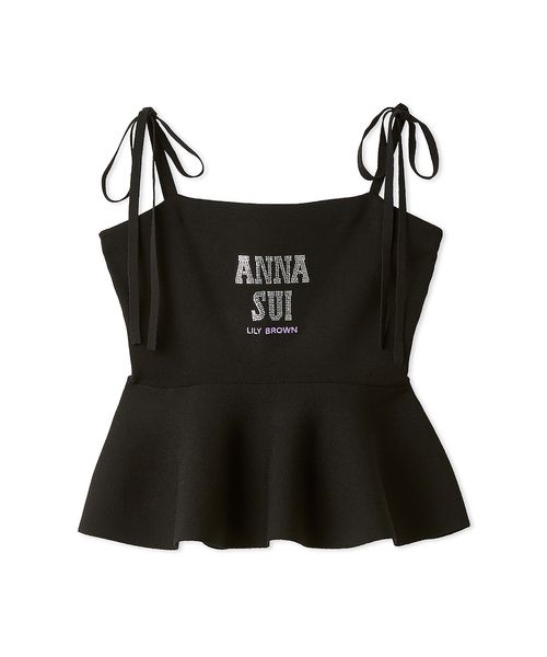 【LILY BROWN × ANNA SUI】ペプラムトップス WEB限定カラー】【LILY BROWN × ANNA SUI】ペプラムトップス