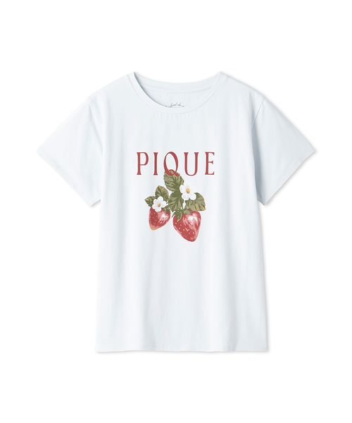 いちごワンポイントTシャツ(507956967)｜阪急百貨店公式通販