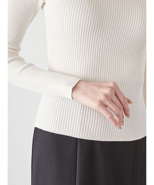 SNIDEL アシメデザインニット アシメトリーデザインニット(ニット)｜トップス｜SNIDEL