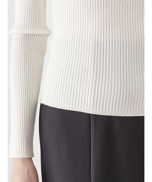 SNIDEL アシメデザインニット アシメトリーデザインニット(ニット)｜トップス｜SNIDEL