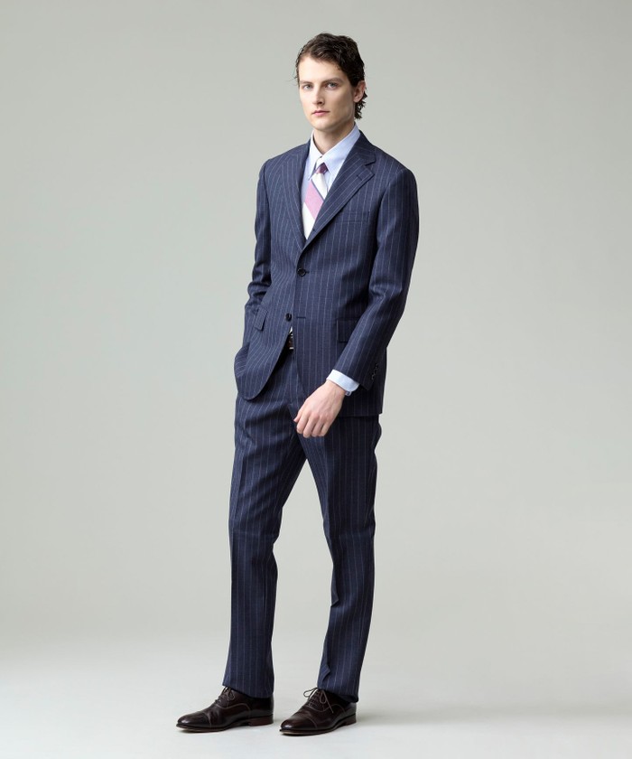 WEB・一部店舗限定】チョークストライプ スーツ(508021948)｜HANKYU