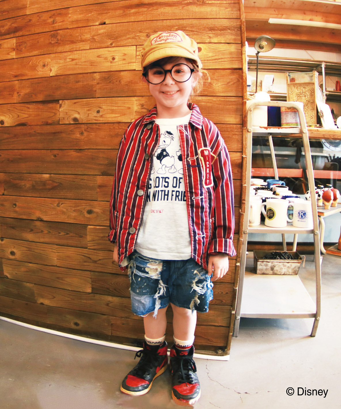 デニムダンガリー DENIM DUNGAREE Regimental Strip(508022823