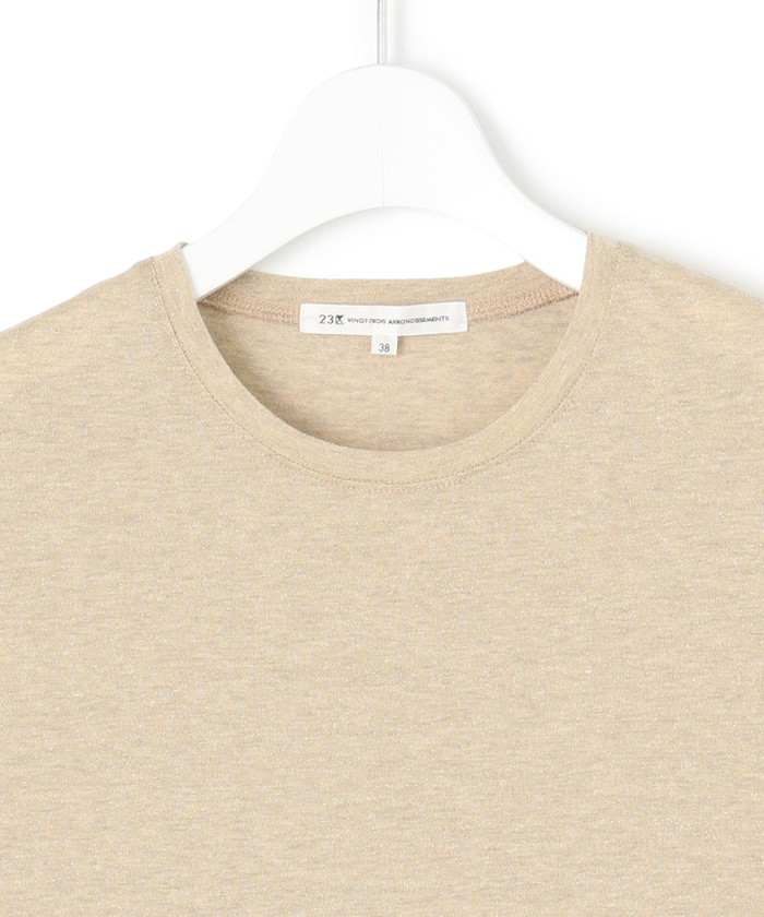洗える】ラメジャージ TEE(508054648)｜阪急百貨店公式通販
