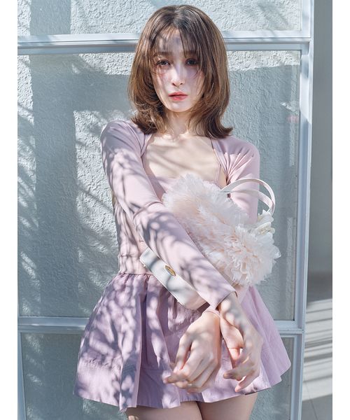 Lily brown ショルダーリボンスウィムウェア　ブルー 水着｜LILY BROWN（リリーブラウン）の通販サイト【公式】