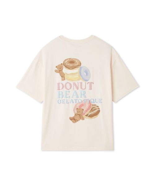 【新品未使用】ドーナツベアワンポイントTシャツ & 総柄ロングパンツ クリーム ドーナツベアワンポイントTシャツ(508083360)｜阪急百貨店公式