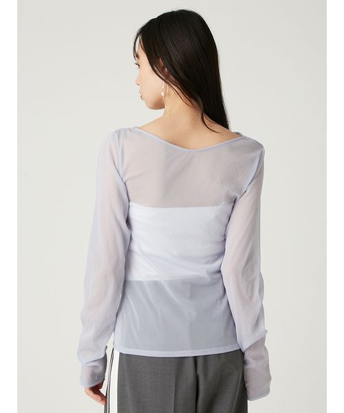シアードレープカットソー(508090944)｜阪急百貨店公式通販