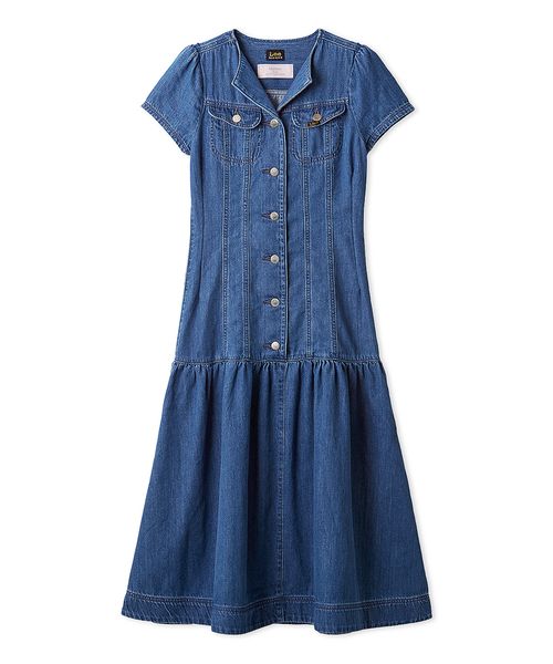 EPOCA デニム　ワンピース　ジレ セール】【Lee×CELFORD】デニムワンピース（ワンピース