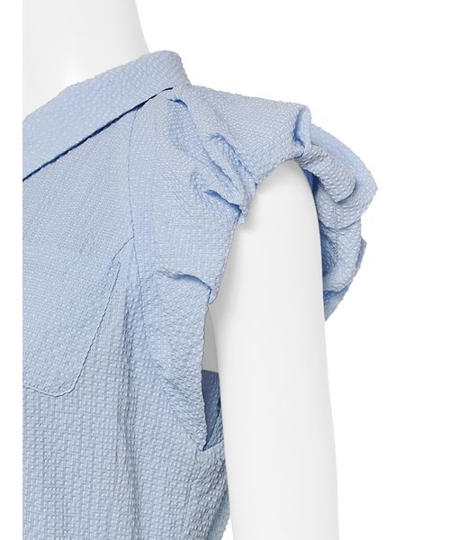 ♡セルフォード♡36♡新品未使用♡バルーンスリーブシャツワンピース♡snidel ♡セルフォード♡36♡新品未使用♡バルーンスリーブシャツ