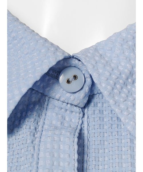 ♡セルフォード♡36♡新品未使用♡バルーンスリーブシャツワンピース♡snidel ♡セルフォード♡36♡新品未使用♡バルーンスリーブシャツ