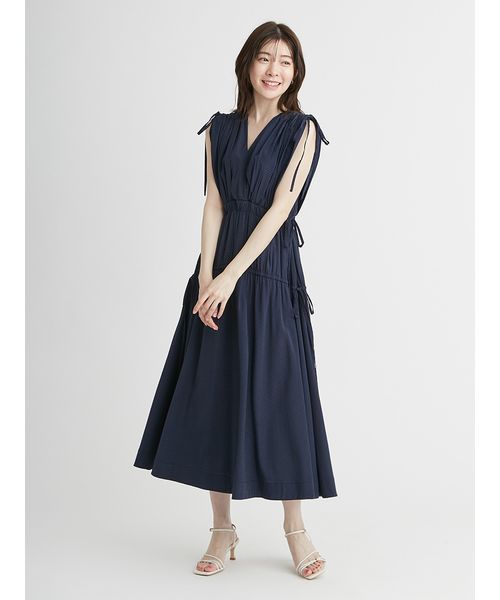⭐︎NAJINさま専用⭐︎【美品】メゾピアノ　リボンチュールノースリーブワンピース ⭐︎NAJINさま専用⭐︎【美品】メゾピアノ リボンチュール