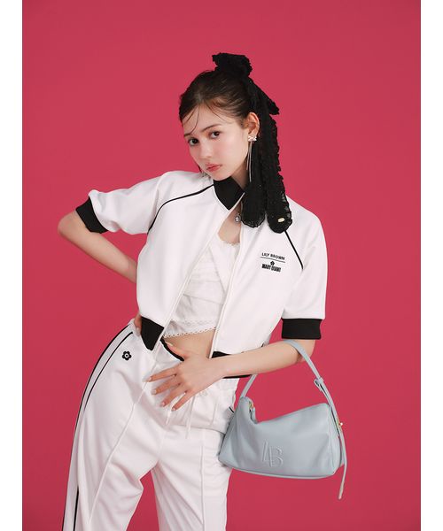 LILY BROWN / リリー ブラウン ロングリボンシュシュ白whiteレア LILY BROWN / リリー ブラウン ロングリボンシュシュ白whiteレア