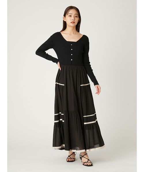 【新品未使用】クロップドⅤネックリブカーディガン/UVカット フレイアイディー セール】クロップドⅤネックリブカーディガン／UVカット（ニット