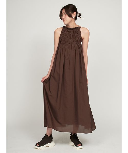 emmi ワッシャーワンピース SALE／50%OFF】【emmi atelier】ワッシャーコットンワンピース