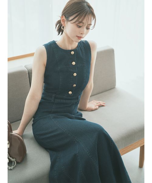 デニムマーメイドワンピース(508125338)｜阪急百貨店公式通販