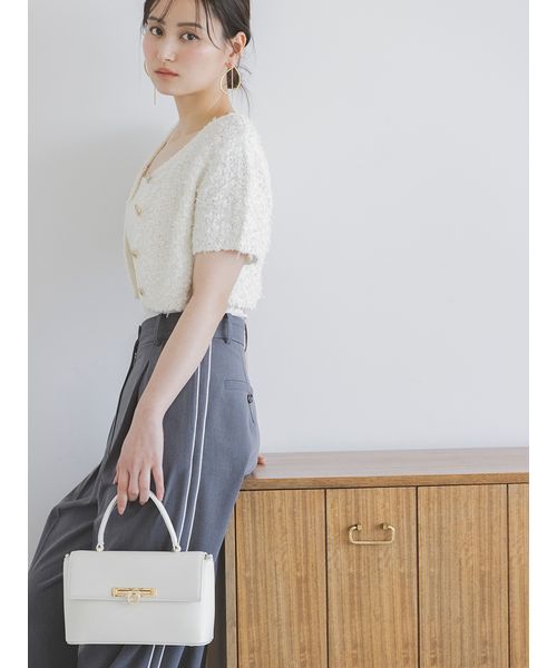すぐ届く【SNIDEL】可愛い フロントメタル フラップ バッグ フロントメタルフラップバッグ｜スナイデルの通販｜&mall