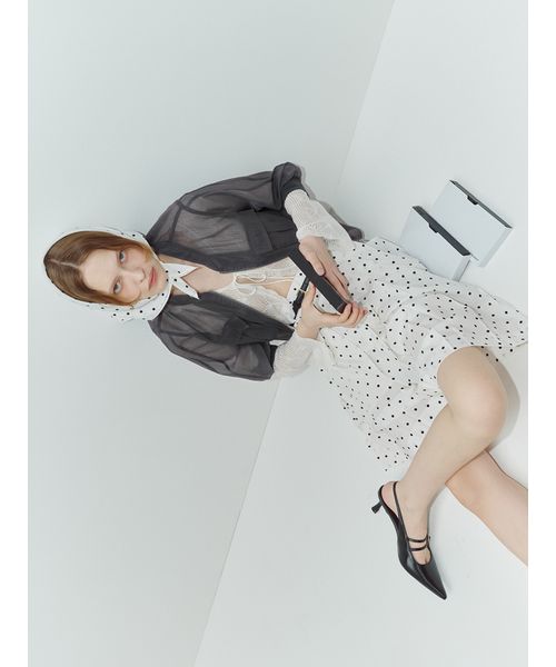 snidel ダブルストラップミュール snidel ダブルストラップミュール Lサイズ ダブルストラップ