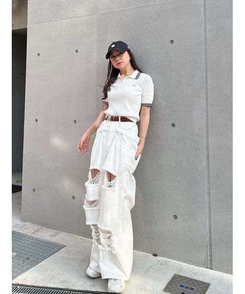 LACOSTE/ポロニット(508125405)|阪急百貨店公式通販サイト LACOSTE/ポロニット(508125405)|阪急百貨店公式通販サイト
