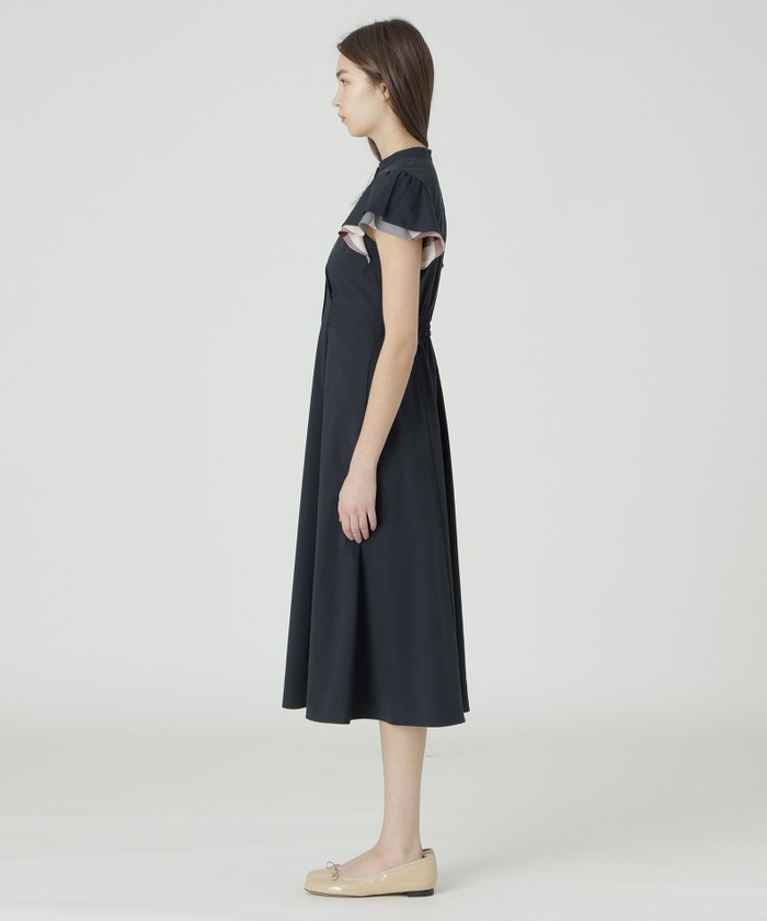 Donna Karan ストラップレスタフタドレスワンピース 一部店舗限定】シルキータフタシャツドレス(507944688)|阪急