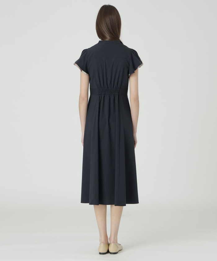 Donna Karan ストラップレスタフタドレスワンピース 一部店舗限定】シルキータフタシャツドレス(507944688)｜阪急
